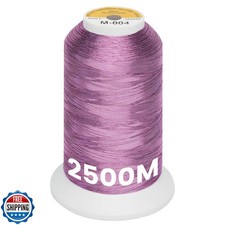 New brothread Single Huge Spool Metallic Embroidery Machine Thread 2500M 273