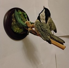 Country Artists Coal Tit Bird Figurine Hand Painted Wildlife Sculpture