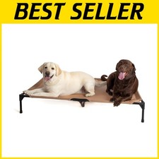 Jumbo Elevated Dog Cot with Waterproof Mesh