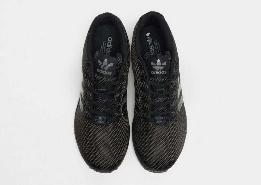 Adidas ZX Flux HQ6610 Sneakers Men's US 11 Black Lace-Up Lifestyle