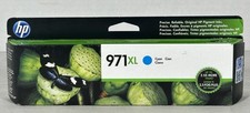 HP 971XL Cyan Ink Cartridge CN626AM Sealed Exp MAY 2020