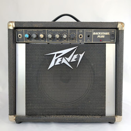 Peavey Backstage Plus 35 Watt Guitar Combo Amplifier Vintage Made in USA Reverb