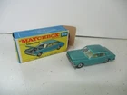 Matchbox Lesney Superfast SF53 Ford Zodiac- RARE SILVER BLUE transitional, boxed