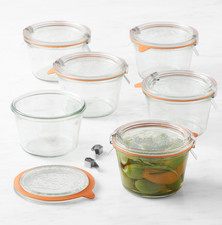 Set of 6 - Weck Mold Jars 12.5 oz