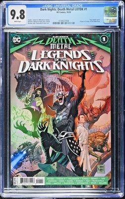 Dark Nights: Death Metal LOTDK #1 CGC 9.8 Daniel 1st App & Origin of Robin King
