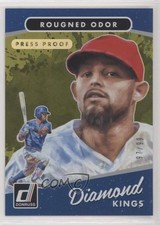2017 Panini Donruss Diamond Kings Gold Press Proof 97/99 Rougned Odor #28 0b2
