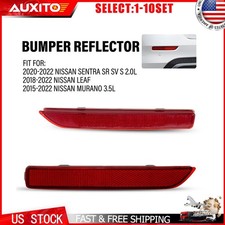 Rear Bumper Reflector Reflex Tail Light Lamp for 2015-21 Nissan Murano 2-20X
