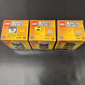 💥LEGO BrickHeadz lot DC Comics Batman Batgirl Robin 41585 41586 41587 Sealed!💥