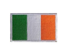 Irish Flag Patch Tactical Sew-On Ireland IRE European Decal Free Shipping