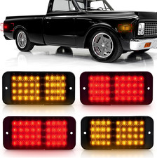 Side Marker Lights For 1968-1972 Chevy Ck C10 Gmc C1500 4 Pcs Side Marker Lights For 1968-1972 Chevy Ck C10 Gmc C1500 4 Pcs