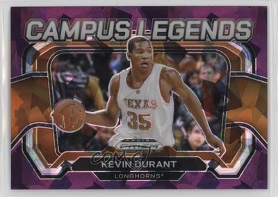 2024 Panini Prizm Draft Picks Campus Legends Purple Ice /149 Kevin Durant #3 n0c