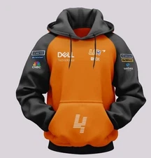 F1 mcLaren team driver Lando Norris 4 hoodie, formula 1 hoodies, birthday gift