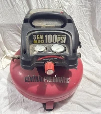 Central Pneumatic 95275  3 Gallon Oilless  Air Compressor 100 PSI