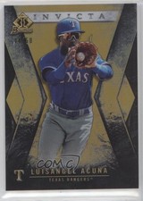 2021 Bowman Draft Invicta Gold Refractor 44/50 Luisangel Acuna Acuña #BI-15 2s2