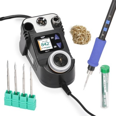WEP 982-V C210 V2 Precision Soldering Station for Micro Electronics Repair, 5...