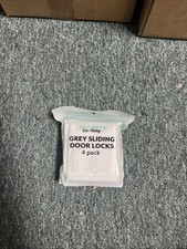 Eco-Baby Grey Sliding Door Locks, 4 Pack