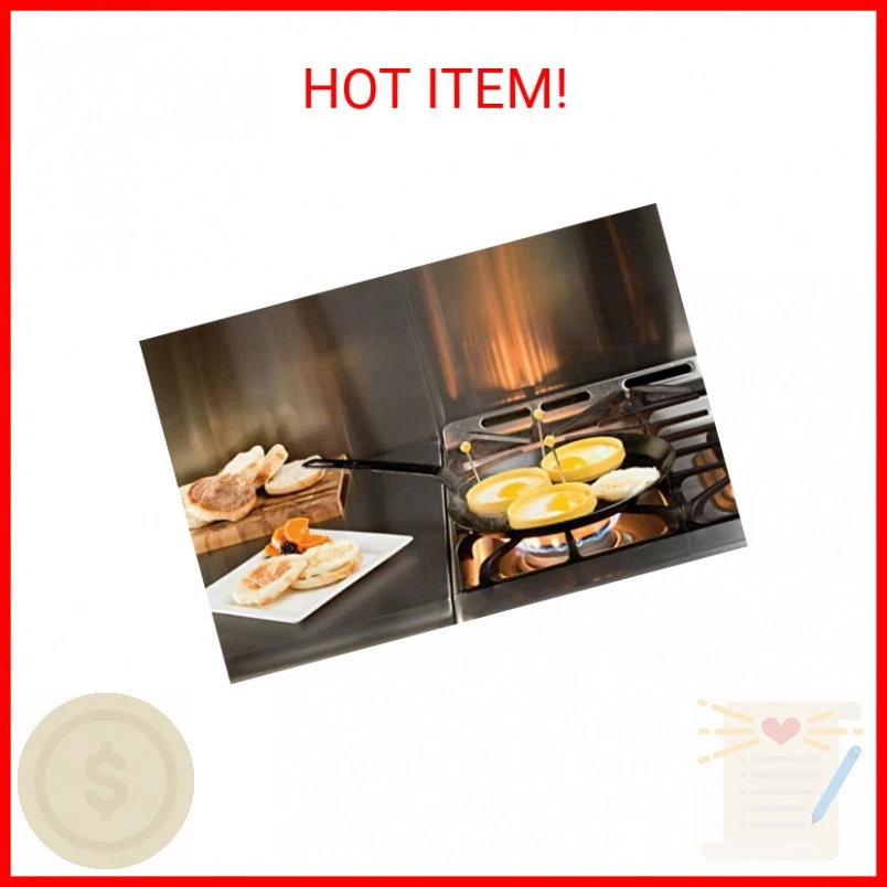 Anillo de huevo de silicona Lodge, amarillo Foto 2 de 2