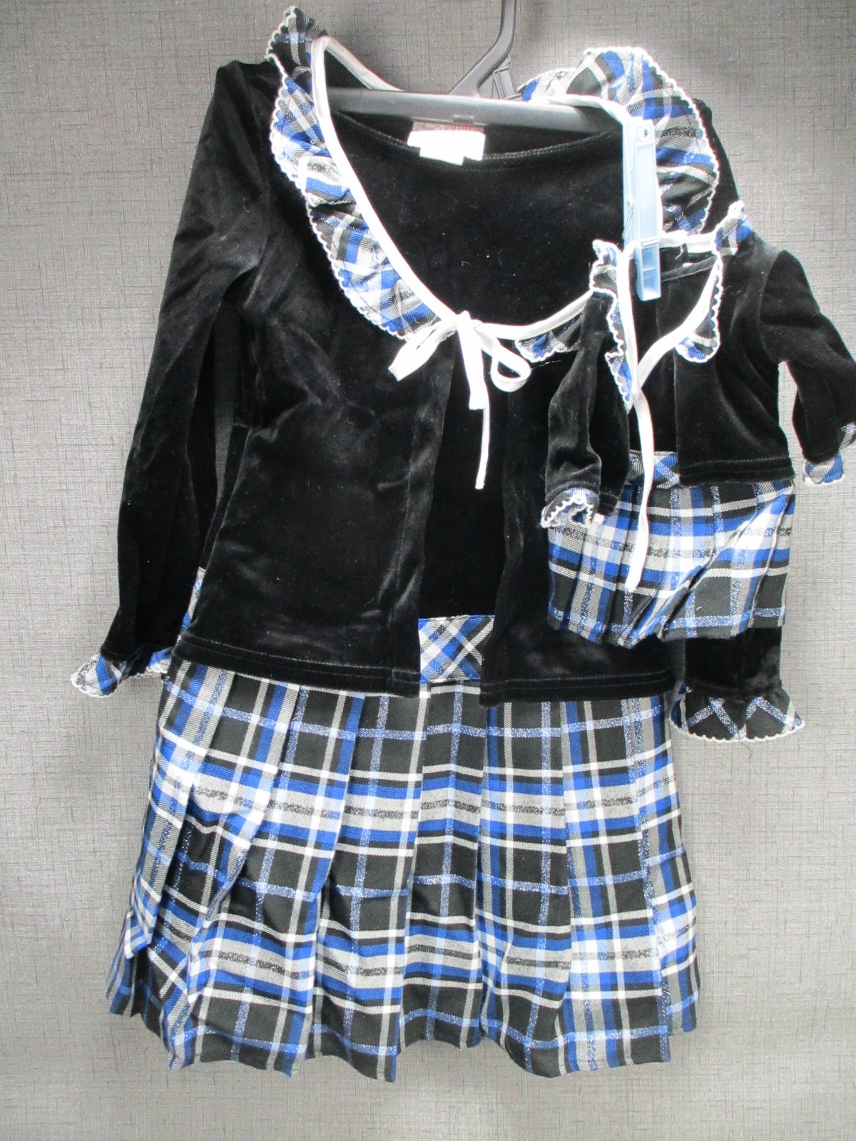 Dollie & Me Dress with Matching Doll Dress Girl Size 6 Doll 