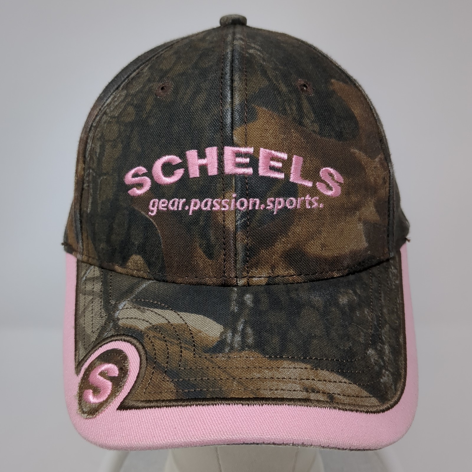 Scheels Strapback Baseball Cap Multi One Size Adj… - image 2