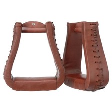 Tough1 Royal King Oversized Western Stirrups Wide Foot Comfort Riding Stirrups