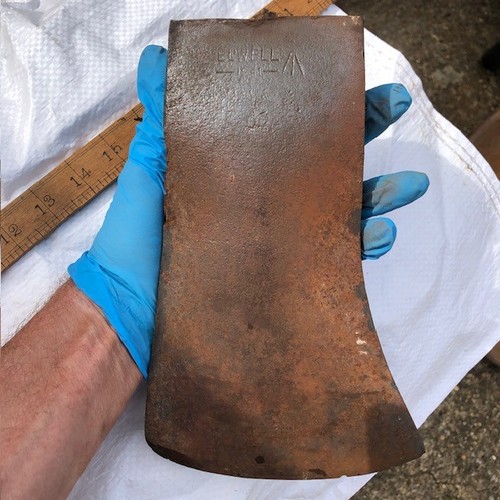 Vintage Elwell WW2 MOD 1941 9" Axe Head