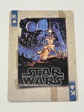 Aquarius Star Wars Movie Posters Playing Card - A New Hope - King of Clubs