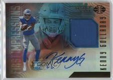 2017 Panini Illusions First Impressions Memorabilia Kenny Golladay #126 Auto 2b6