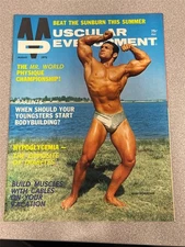 MUSCULAR DEVELOPMENT bodybuilding muscle magazine JOHN SCHLEICHER 8-70