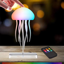 LED Jellyfish Lamp with 9 Tentacles 2 Working Modes Ultra Long Battery Life