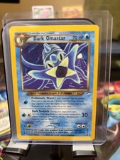 Pokemon Card - Dark Omastar Neo Destiny 19/105 Unlimited Rare MP