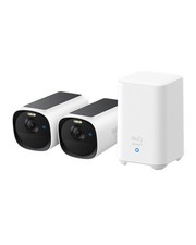 eufy Security eufyCam E40 2 Cam Kit (HomeBase 2) Solar Security Camera Outdoor