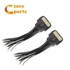 Led Headlight Connector Wire For Jeep 14-18 Grand Cherokee Xenon Hid Srt