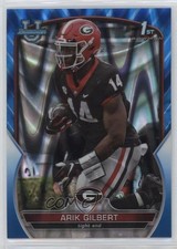 2022 Bowman U Chrome Blue RayWave Refractor 131/199 Arik Gilbert #54 y0i