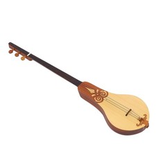 Dulcimer Guitar Spruce And Mahogany 3 String Portable Dulcimer For Practice NEW