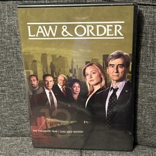 NEW SEALED Law Order TV Series Complete Thirteenth Year Season 13 DVD Set