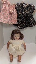 Vintage Sleepy Eye Doll W/Extra Dresses 560 Mark