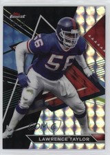 2023 Composite Topps Finest Black Geometric Refractor 9/20 Lawrence Taylor 05ng
