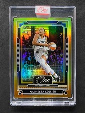 2025 Panini WNBA One and One Napheesa Collier Gold Prizm 10/10 #30 Lynx