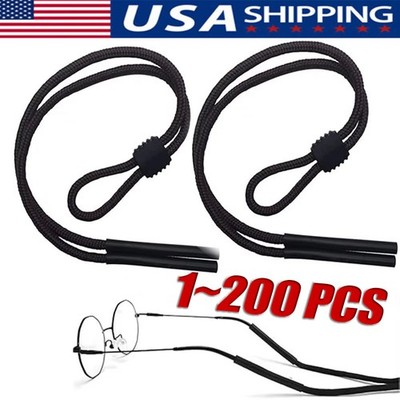 Sport Sunglass Neck Strap Eyeglass Read Glasses Neck Cord Lanyard Holder Lot