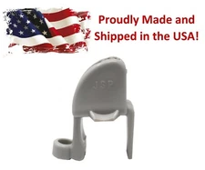 Grey Plastic Pontoon Boat Square Rail Fender Adjuster Clip for Bumpers