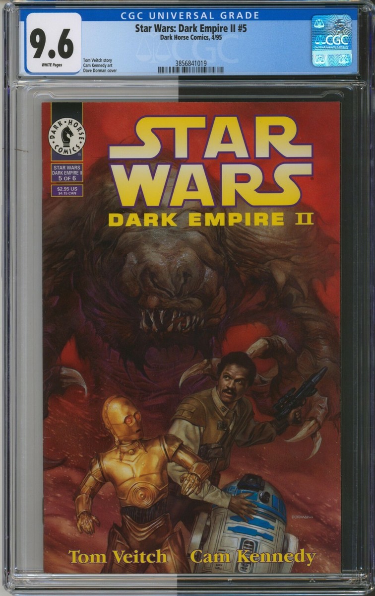 Star Wars Dark Empire II #5, CGC 9.6, 1st App Solo Twins Star Wars Dark Empire II #5, CGC 9.6, 1st App Solo Twins