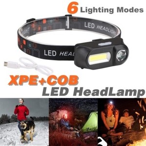 6 Modes USB Rechargeable COB LED Headlamp Headlight Head Light Torch Flashlight 6 Modes USB Rechargeable COB LED Headlamp Headlight Head Light Torch Flashlight