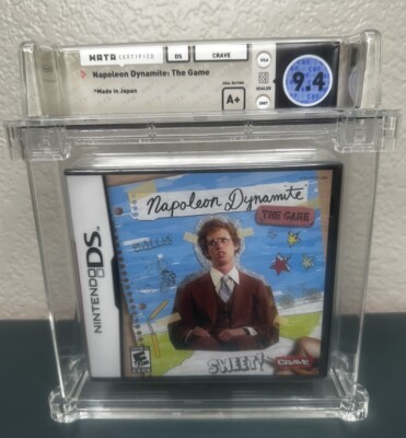 Napoleon Dynamite: The Game Nintendo DS 2007 SEALED WATA 9.4 Graded A+