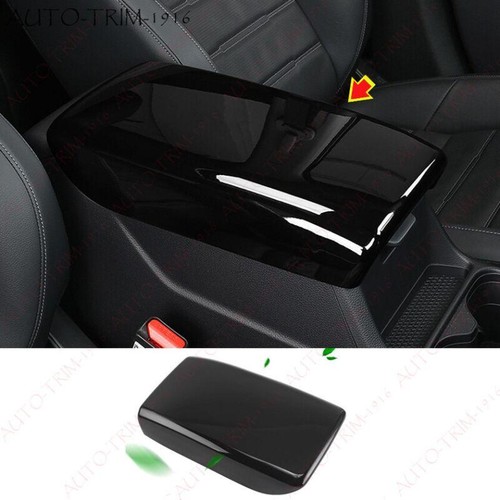 Glossy Black Center Control Armrest Box Panel Trim For Honda CR-V CRV 2023-2024 - Foto 1 di 6