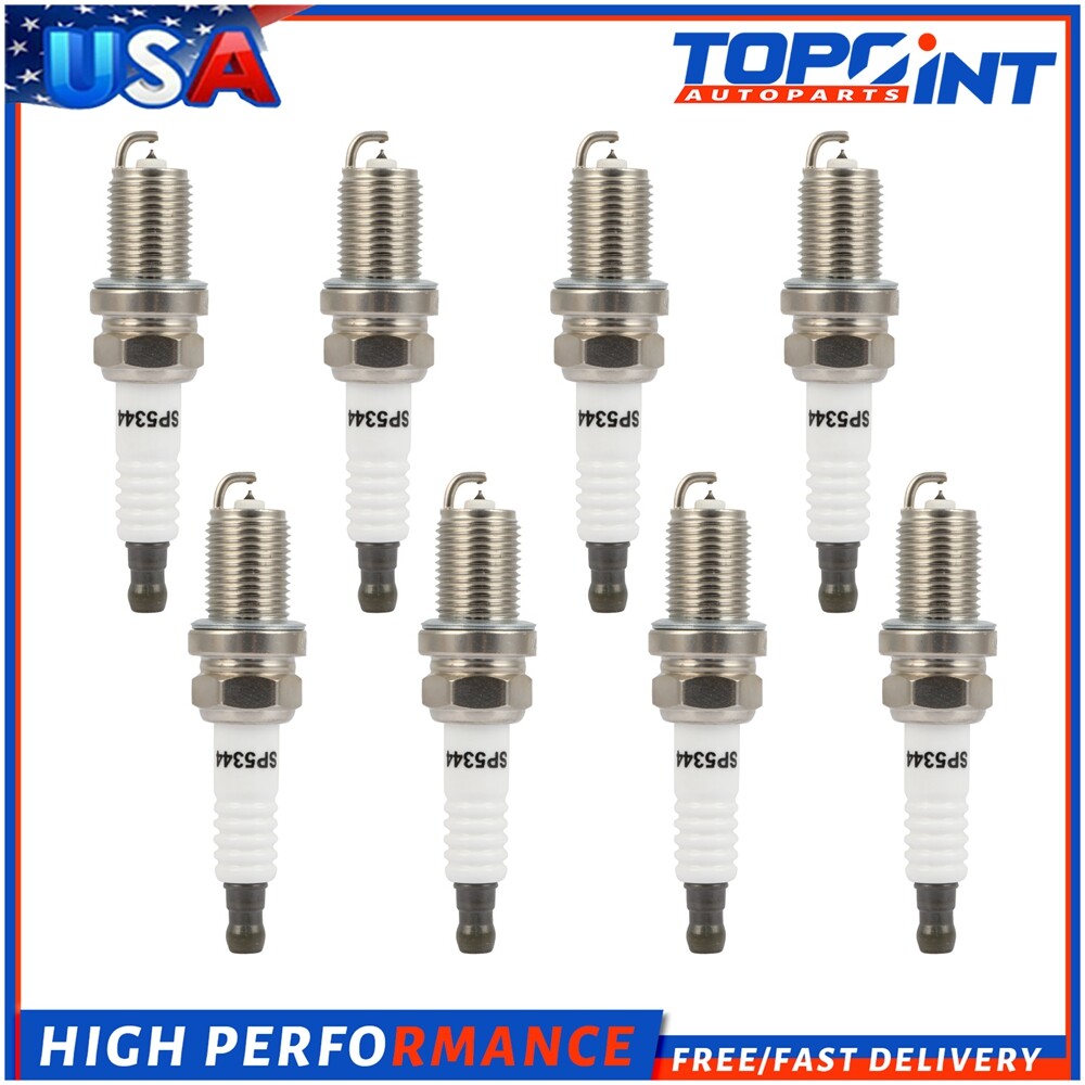 8x Iridium Spark Plugs For 05-2011 Mercedes-Benz SLK55 AMG 5.5L V8 5344 IFR6D10