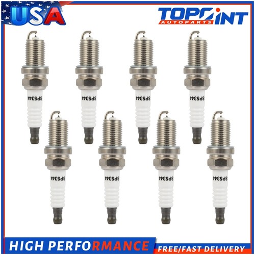 8x Iridium Spark Plugs For 05-2011 Mercedes-Benz SLK55 AMG 5.5L V8 5344 IFR6D10 - Picture 1 of 6