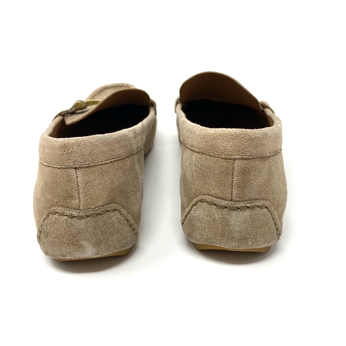 Donald J. Pliner Tan Loafers with Horsebit Hardware Size 8 DACIO at Donald Pliner main image 4
