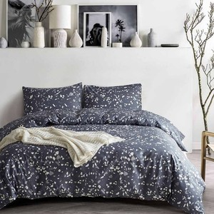 100 Cotton Duvet Cover Set Luxury Quilt Covers King Queen Twin Us