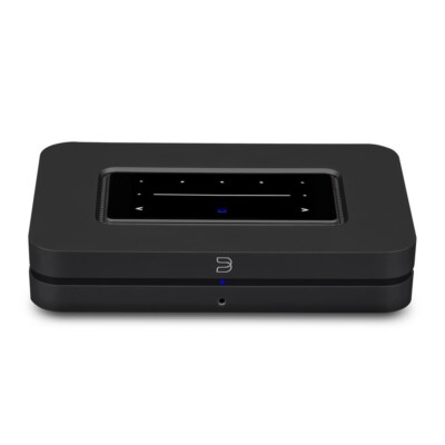 Bluesound Node N130 | schwarz | kompakter kabelloser Multiroom Musik-Streamer