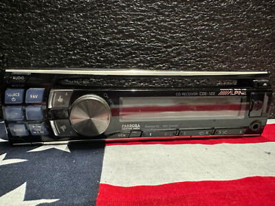 alpine cde-122 faceplate